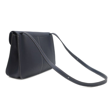 エルメス HERMES アルザン 31 ブルーニュイ トリヨンクレマンス 2WAYバッグ シルバー金具 紺 ハンドバッグ ショルダー