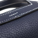 エルメス HERMES アルザン 31 ブルーニュイ トリヨンクレマンス 2WAYバッグ シルバー金具 紺 ハンドバッグ ショルダー