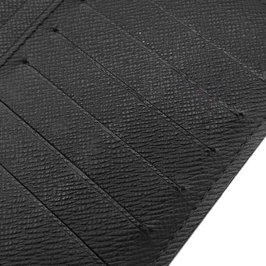 ルイヴィトン LOUIS VUITTON ポルトフォイユ ブラザ N62665 ダミエグラフィット ダミエグラフィットキャンバス 長財布 シルバー金具 黒 グレー 小銭入れ