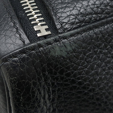 エルメス HERMES リンディ30 ブラック トリヨンクレマンス 2WAYバッグ シルバー金具 黒 ハンドバッグ ショルダー
