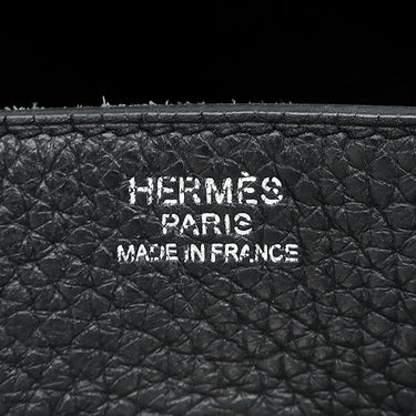 エルメス HERMES リンディ30 ブラック トリヨンクレマンス 2WAYバッグ シルバー金具 黒 ハンドバッグ ショルダー