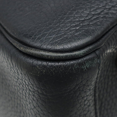 エルメス HERMES リンディ30 ブラック トリヨンクレマンス 2WAYバッグ シルバー金具 黒 ハンドバッグ ショルダー