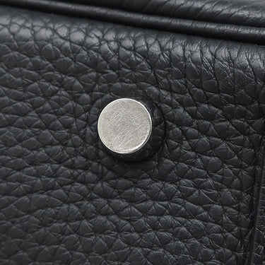 エルメス HERMES リンディ30 ブラック トリヨンクレマンス 2WAYバッグ シルバー金具 黒 ハンドバッグ ショルダー