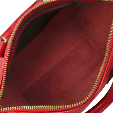 ルイヴィトン LOUIS VUITTON スピーディ 25 M43017 カスティリアンレッド エピレザー ハンドバッグ ゴールド金具 赤 ボストン 鍵 パドロック欠品
