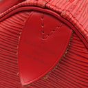 ルイヴィトン LOUIS VUITTON スピーディ 25 M43017 カスティリアンレッド エピレザー ハンドバッグ ゴールド金具 赤 ボストン 鍵 パドロック欠品