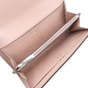 ルイヴィトン LOUIS VUITTON ポルトフォイユ イリス M60145 マグノリア モノグラムマヒナ 長財布 シルバー金具 二つ折り イニシャル刻印入り