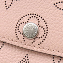 ルイヴィトン LOUIS VUITTON ポルトフォイユ イリス M60145 マグノリア モノグラムマヒナ 長財布 シルバー金具 二つ折り イニシャル刻印入り