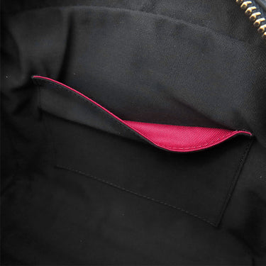 ポールスミス Paul Smith インセットクロスオーバーストライプ ショルダー ネイビー レザー ショルダーバッグ ゴールド金具 紺 マルチカラー