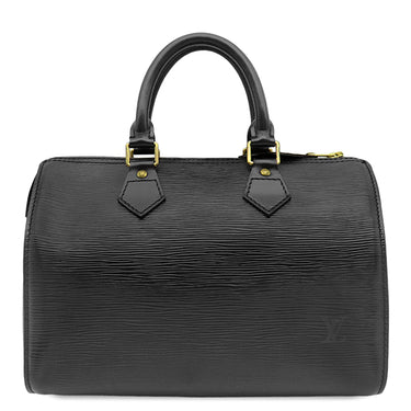 ルイヴィトン LOUIS VUITTON スピーディ25 M59032 ノワール エピレザー ハンドバッグ ゴールド金具 黒 ボストンバッグ 鍵 パドロック欠品