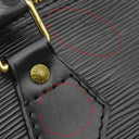 ルイヴィトン LOUIS VUITTON スピーディ25 M59032 ノワール エピレザー ハンドバッグ ゴールド金具 黒 ボストンバッグ 鍵 パドロック欠品