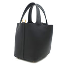 エルメス HERMES ピコタンロック 18 PM ブラック トリヨンクレマンス ハンドバッグ ゴールド金具 新品 未使用 黒 2026年製