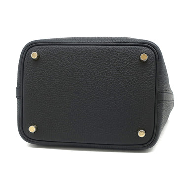 エルメス HERMES ピコタンロック 18 PM ブラック トリヨンクレマンス ハンドバッグ ゴールド金具 新品 未使用 黒 2026年製