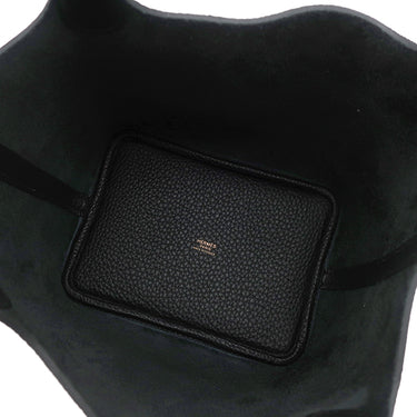 エルメス HERMES ピコタンロック 18 PM ブラック トリヨンクレマンス ハンドバッグ ゴールド金具 新品 未使用 黒 2026年製