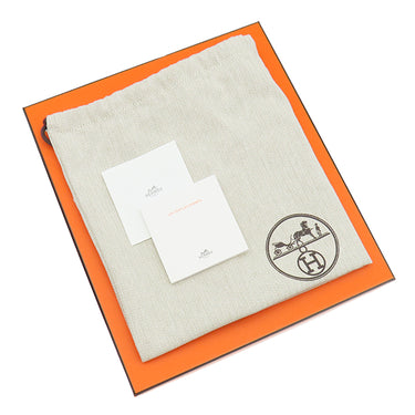 エルメス HERMES ネオ ガーデン23 オリーブ×ブラック トワルオフィシエ ネゴンダ ハンドバッグ シルバー金具 ガーデンパーティーミニ 2026年製