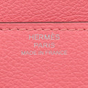 エルメス HERMES コンスタンス トゥーゴー ローズアザレ エバーカラー 長財布 シルバー金具 ピンク