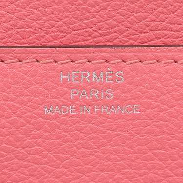 エルメス HERMES コンスタンス トゥーゴー ローズアザレ エバーカラー 長財布 シルバー金具 ピンク
