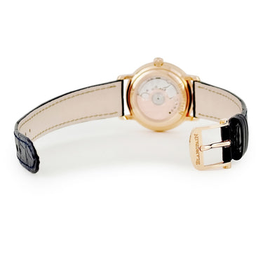 腕時計 ブランパン BLANCPAIN ヴィルレ ウルトラスリム 6104-3642-55A 自動巻き レディース K18RG無垢 シースルーバック