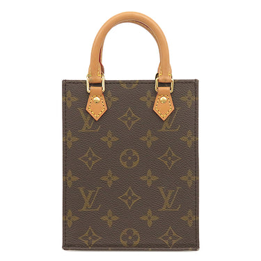 ルイヴィトン LOUIS VUITTON プティット サックプラ M81295 モノグラム モノグラムキャンバス 2WAYバッグ ゴールド金具 ハンドバッグ ショルダー