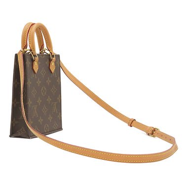 ルイヴィトン LOUIS VUITTON プティット サックプラ M81295 モノグラム モノグラムキャンバス 2WAYバッグ ゴールド金具 ハンドバッグ ショルダー