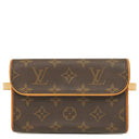 ルイヴィトン LOUIS VUITTON ポシェット フロランティーヌ M51855 モノグラム モノグラムキャンバス ウエストバッグ ゴールド金具 ベルトバッグ