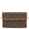 ルイヴィトン LOUIS VUITTON ポシェット フロランティーヌ M51855 モノグラム モノグラムキャンバス ウエストバッグ ゴールド金具 ベルトバッグ