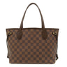 ルイヴィトン LOUIS VUITTON ネヴァーフル PM N51109 ダミエエベヌ ダミエキャンバス トートバッグ ゴールド金具 茶 ハンドバッグ