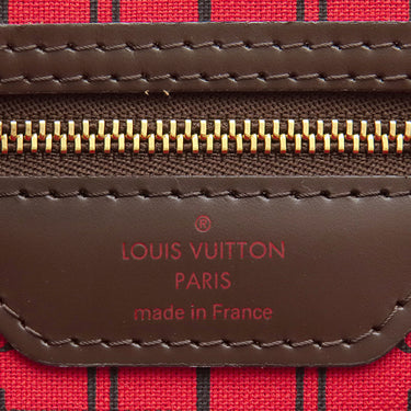 ルイヴィトン LOUIS VUITTON ネヴァーフル PM N51109 ダミエエベヌ ダミエキャンバス トートバッグ ゴールド金具 茶 ハンドバッグ