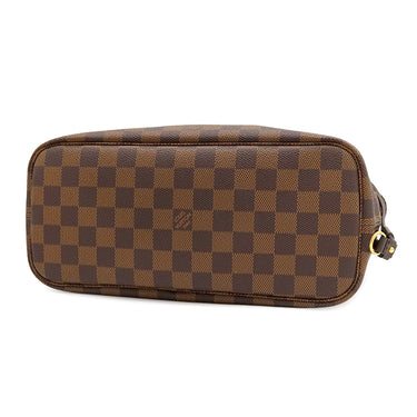 ルイヴィトン LOUIS VUITTON ネヴァーフル PM N51109 ダミエエベヌ ダミエキャンバス トートバッグ ゴールド金具 茶 ハンドバッグ