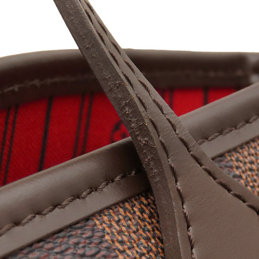 ルイヴィトン LOUIS VUITTON ネヴァーフル PM N51109 ダミエエベヌ ダミエキャンバス トートバッグ ゴールド金具 茶 ハンドバッグ