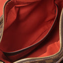 ルイヴィトン LOUIS VUITTON ナヴィグリオ N45255 ダミエエベヌ ダミエキャンバス ショルダーバッグ ゴールド金具 茶 斜め掛け 肩掛け