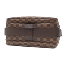 ルイヴィトン LOUIS VUITTON ナヴィグリオ N45255 ダミエエベヌ ダミエキャンバス ショルダーバッグ ゴールド金具 茶 斜め掛け 肩掛け