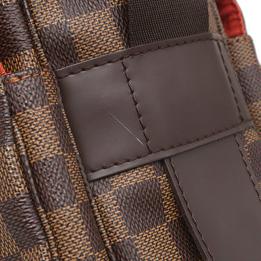 ルイヴィトン LOUIS VUITTON ナヴィグリオ N45255 ダミエエベヌ ダミエキャンバス ショルダーバッグ ゴールド金具 茶 斜め掛け 肩掛け