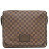 ルイヴィトン LOUIS VUITTON ブルックリンMM N51211 ダミエ ダミエキャンバス ショルダーバッグ ゴールド金具 茶
