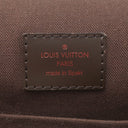 ルイヴィトン LOUIS VUITTON ブルックリンMM N51211 ダミエ ダミエキャンバス ショルダーバッグ ゴールド金具 茶