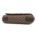 ルイヴィトン LOUIS VUITTON ブルックリンMM N51211 ダミエ ダミエキャンバス ショルダーバッグ ゴールド金具 茶