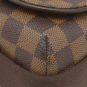 ルイヴィトン LOUIS VUITTON ブルックリンMM N51211 ダミエ ダミエキャンバス ショルダーバッグ ゴールド金具 茶