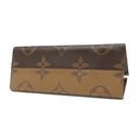 ルイヴィトン LOUIS VUITTON オンザゴー GM M45320 モノグラム モノグラムキャンバス モノグラムリバースキャンバス トートバッグ ゴールド金具 肩掛け 茶