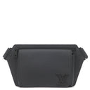 ルイヴィトン LOUIS VUITTON テイクオフ スリング M57081 ブラック グレインレザー ボディバッグ ブラック金具 黒 ウエストバック