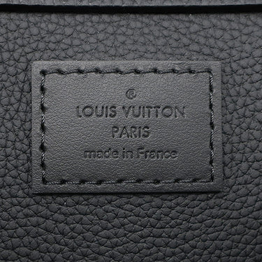 ルイヴィトン LOUIS VUITTON テイクオフ スリング M57081 ブラック グレインレザー ボディバッグ ブラック金具 黒 ウエストバック