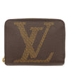 ルイヴィトン LOUIS VUITTON ジッピー コインパース M69354 モノグラム レザー モノグラムジャイアントキャンバス コインケース ゴールド金具 茶 小銭入れ カード入れ