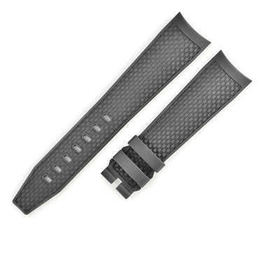 IWC IWC 純正 アクアタイマー用 ラバーバンド ブラック ラバー 腕時計パーツ 未使用 替え ベルト バンド ストラップ 22mm ブラック 黒