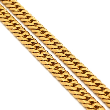 喜平 KIHEI K18 18金 50.5cm 30.5g 6面 ダブル W イエローゴールド K18YG ネックレス 造幣局検定マーク ※ショッピングローン対応していません