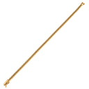 喜平 KIHEI K18 18金 16.3cm 4.6g 12面トリプル イエローゴールド K18YG ブレスレット 造幣局検定マーク ※ショッピングローン対応していません