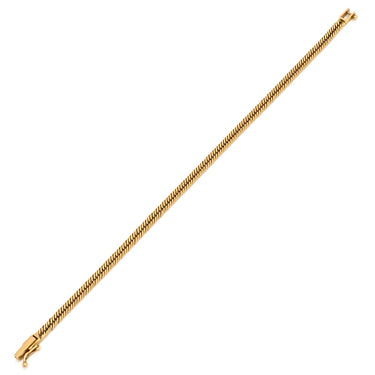 喜平 KIHEI K18 18金 16.3cm 4.6g 12面トリプル イエローゴールド K18YG ブレスレット 造幣局検定マーク ※ショッピングローン対応していません