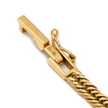 喜平 KIHEI K18 18金 16.3cm 4.6g 12面トリプル イエローゴールド K18YG ブレスレット 造幣局検定マーク ※ショッピングローン対応していません