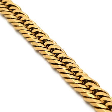 喜平 KIHEI K18 18金 17.5cm 30.1g 12面トリプル イエローゴールド K18YG ブレスレット 造幣局検定マーク ※ショッピングローン対応していません