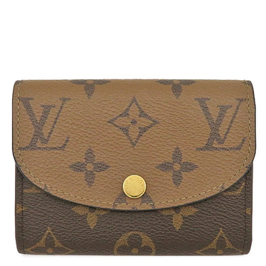 ルイヴィトン LOUIS VUITTON ポルトモネ ロザリ M82333 モノグラムリバース モノグラムキャンバス モノグラムリバースキャンバス コインケース ゴールド金具 小銭入れ
