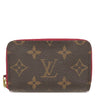 ルイヴィトン LOUIS VUITTON ミュルティカルト M61299 フューシャ モノグラムキャンバス カードケース ゴールド金具 茶 名刺入れ コインケース