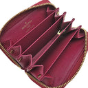 ルイヴィトン LOUIS VUITTON ミュルティカルト M61299 フューシャ モノグラムキャンバス カードケース ゴールド金具 茶 名刺入れ コインケース