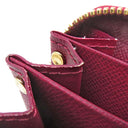 ルイヴィトン LOUIS VUITTON ミュルティカルト M61299 フューシャ モノグラムキャンバス カードケース ゴールド金具 茶 名刺入れ コインケース